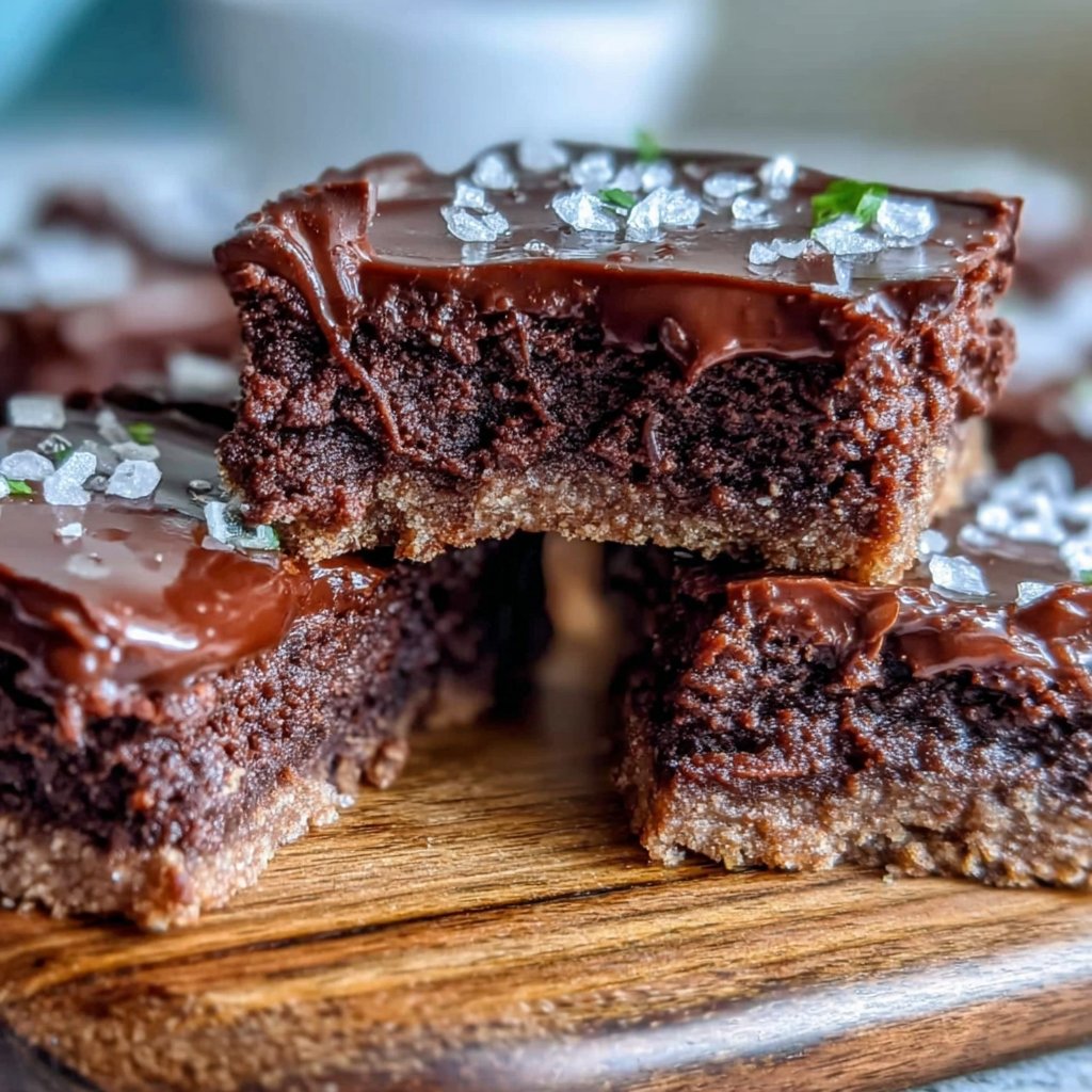 Simple Chocolate Fudge Bars