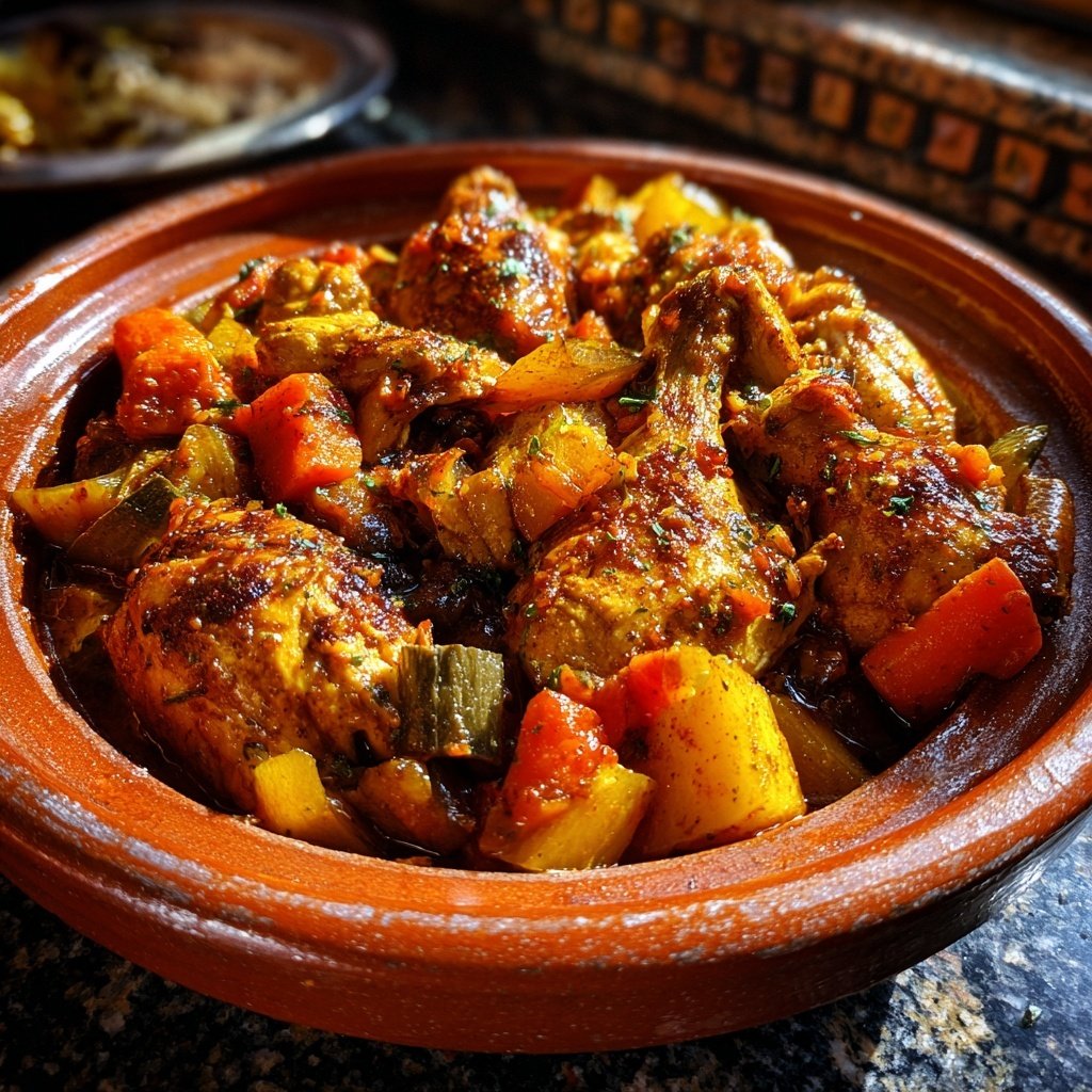 Global Flavors Moroccan Chicken Tagine