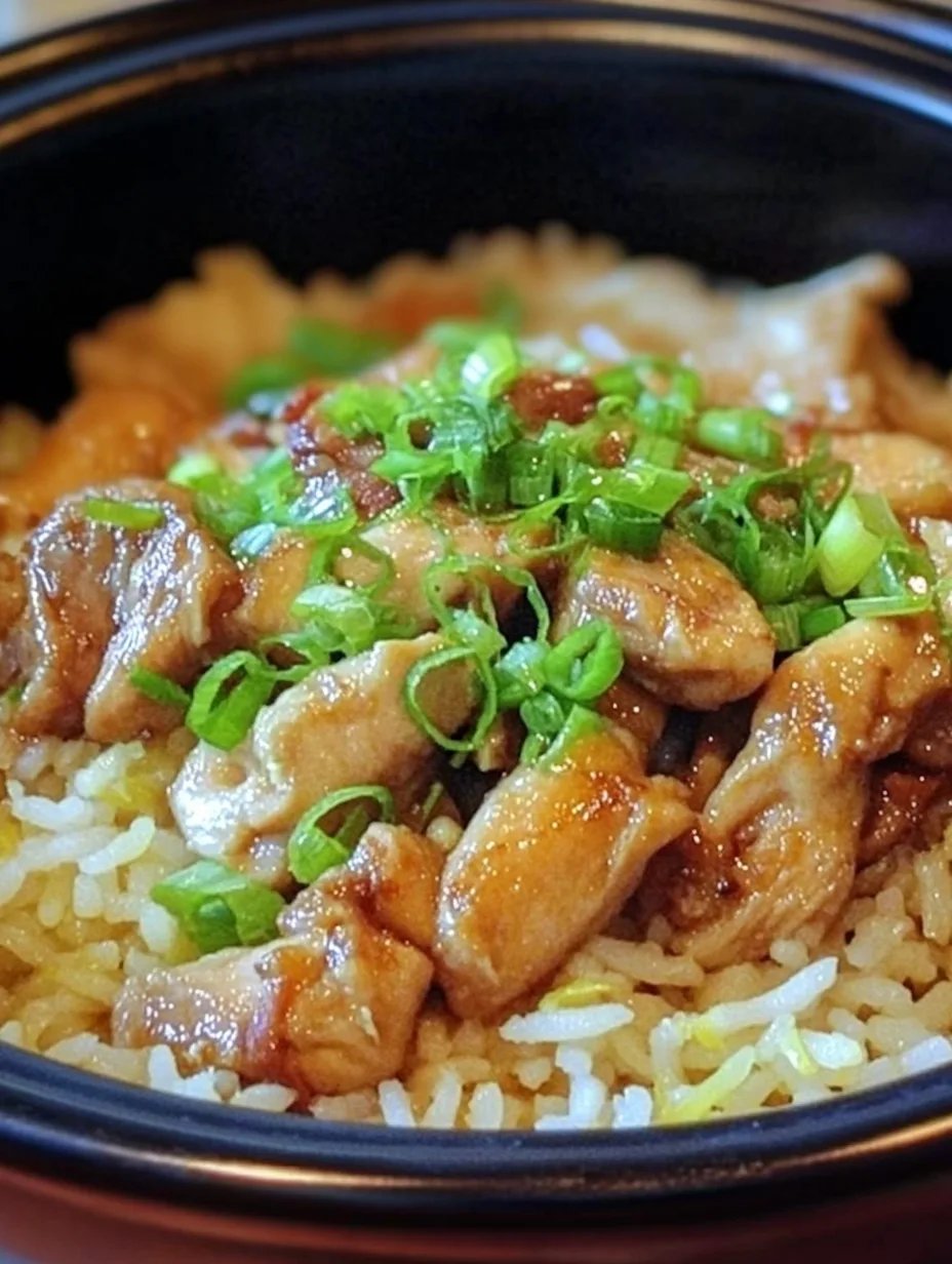 Chicken Ginger Rice