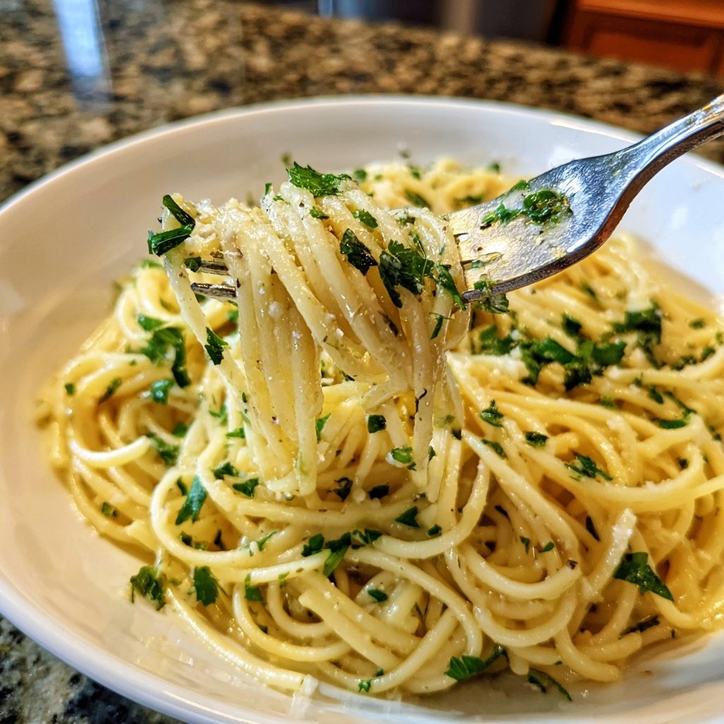 Quick & Easy 15-Minute Garlic Pasta
