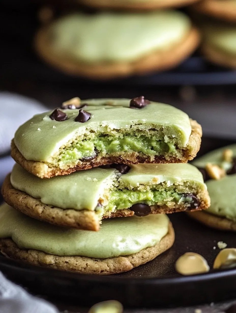 Pistachio Cream Cookies