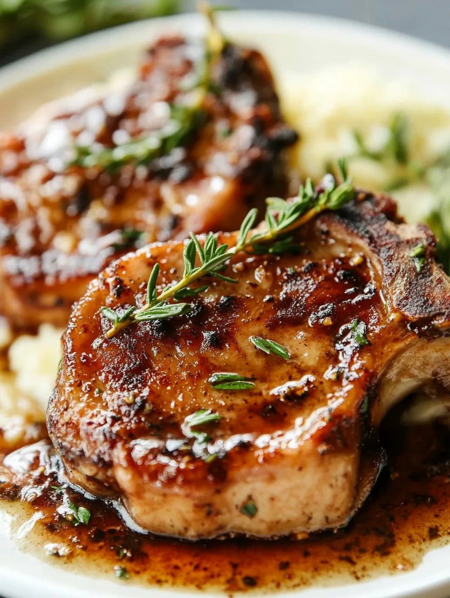 30 Minute Brown Sugar Pork Chops