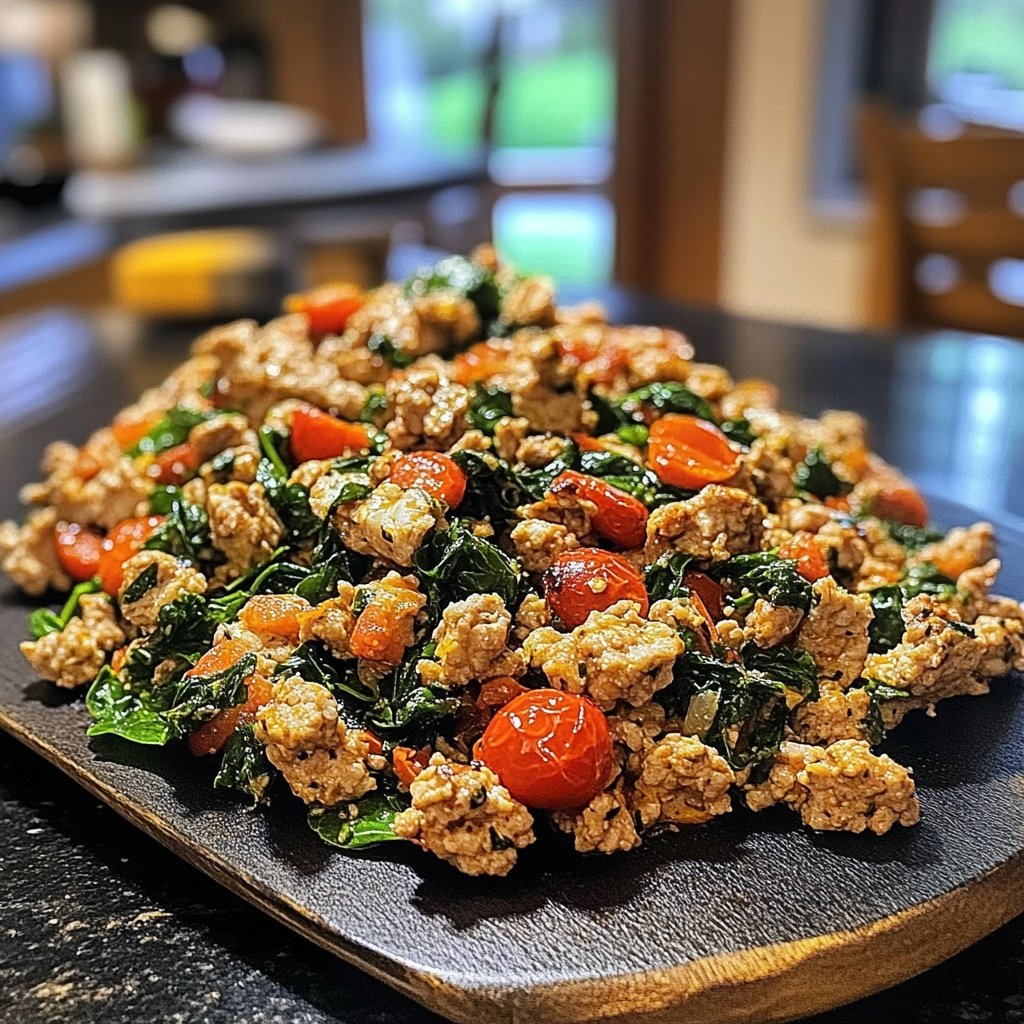 High Protein Turkey Meal