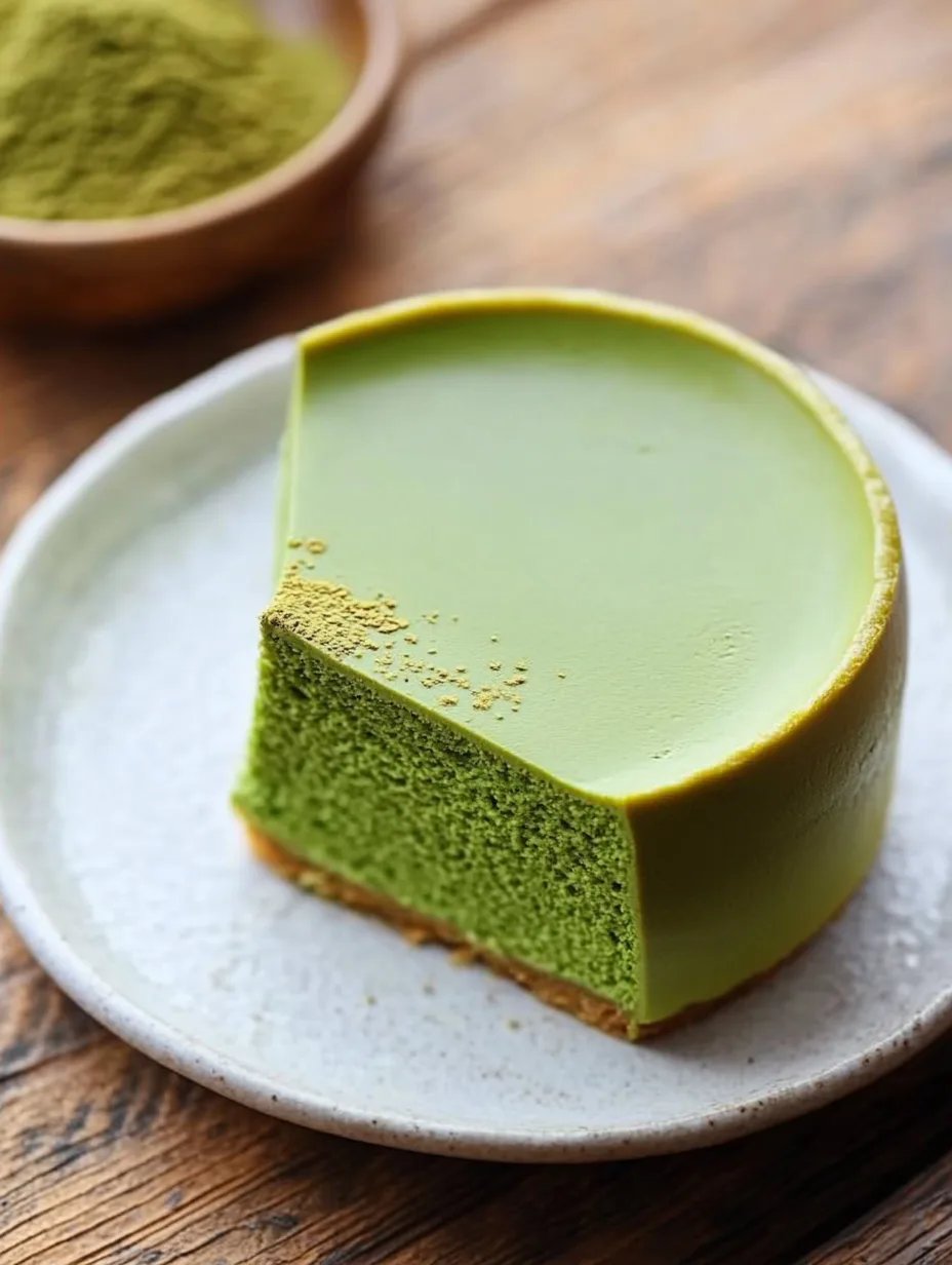 Original Matcha Japanese Cheesecake Recipe