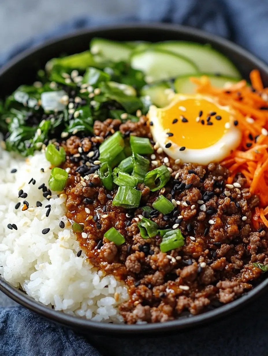 Quick & Easy Korean Ground Beef Bowl – Better Than Takeout!